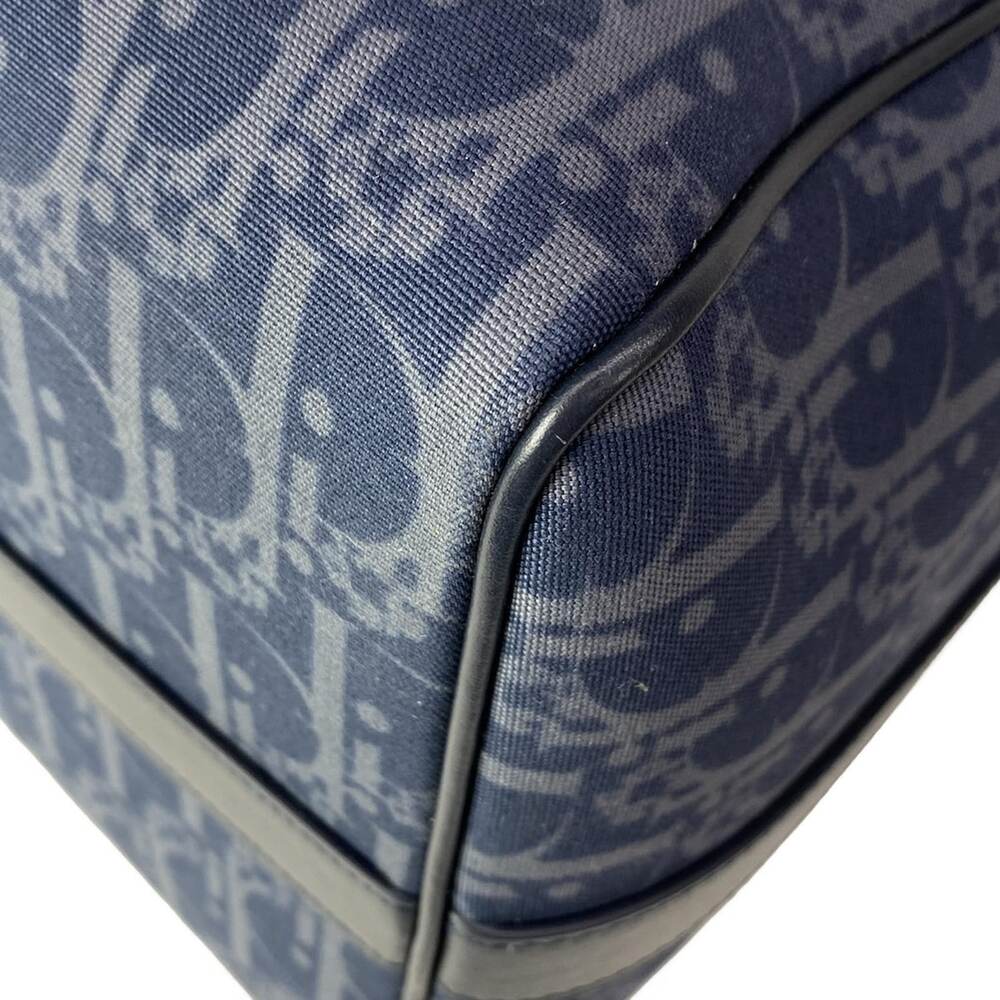 Christian Dior DIOR/ChristianDior Rango 50 Boston Bag Navy Dark Navy Multi - Picture 9 of 16